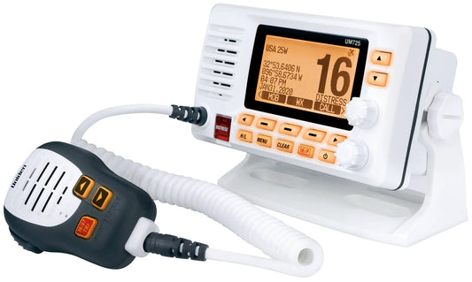 Uniden UM725 Series Fixed Mount VHF Radios.