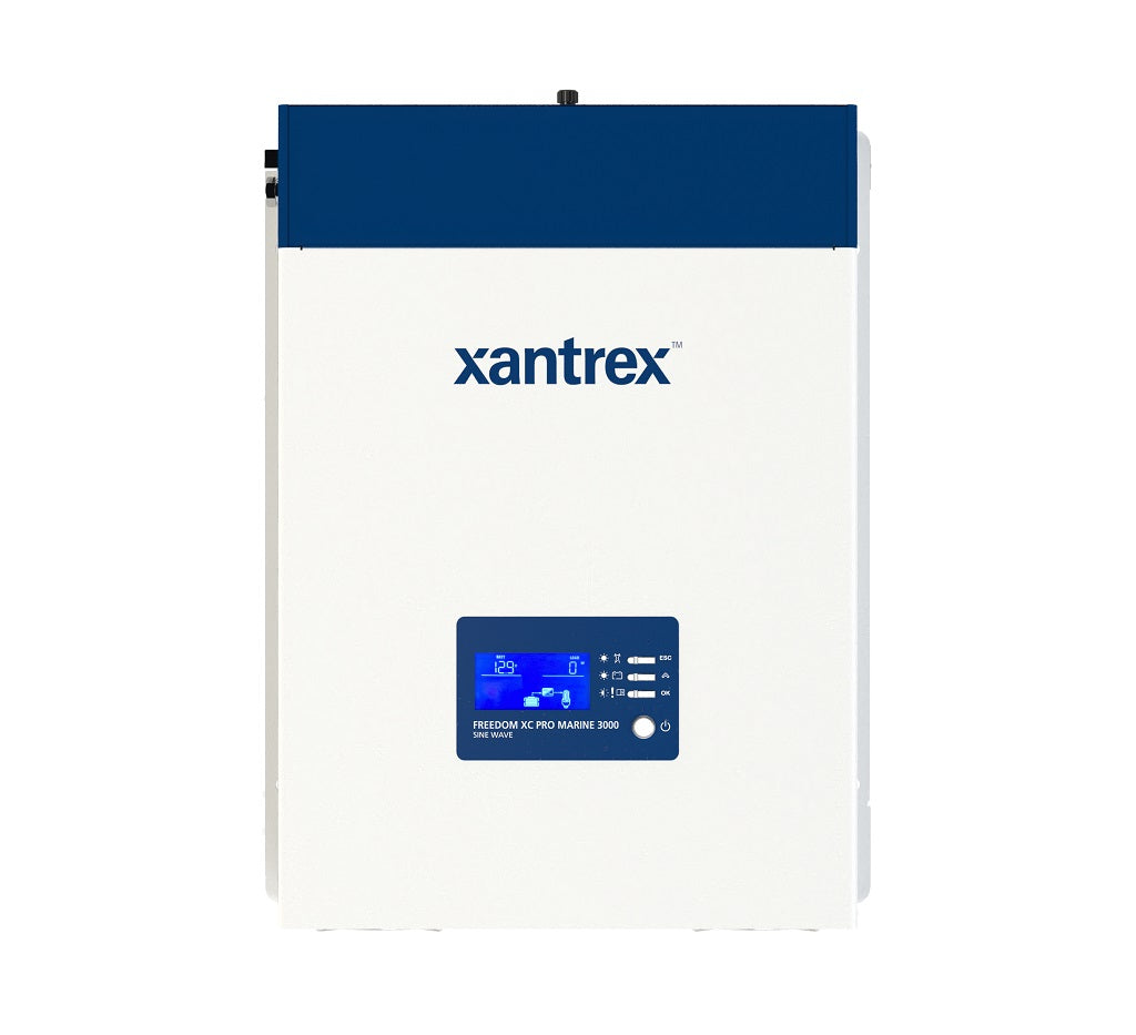 Xantrex Freedom XC PRO Marine Inverter/Charger 12vDC in 120vAC Out.